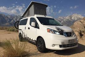 That means you can pack more gear. Vanlife Recon Campers Nissan Nv200 Sleeps Four Fits In Your Garage Bikerumor