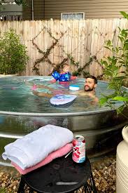 A hot tub is the most popular piece for relaxing outdoors. Stock Tank Pools For Your Backyard The New York Times