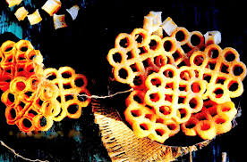 Achappam Recipe Kerala Style Fried Rose Cookies Recipe Rose Cookies Recipes Savory Snack Recipes