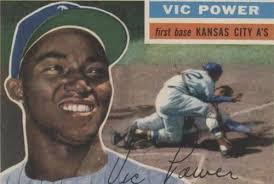 Vic Power (Victor Pellot ) LBPPR Custom Card Deckle Edge Style Caguas  Criollos