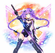 Purple Heart By Tsunako Anime Purple Heart Character Art