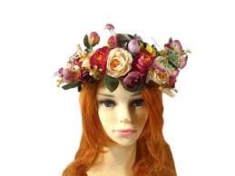 Pilz Elfen Tiara Fee Blumenkrone Waldelfenkrone Feenkönigin Elfen Tiara  Elfen Tiara Walddiadem Hochzeit Tiara Feenfee