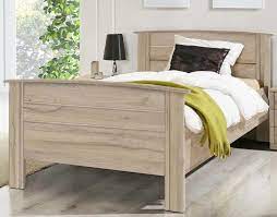 10 20 30 40 50. Bett 100x200 Gloria Von Forte Bianco Eiche