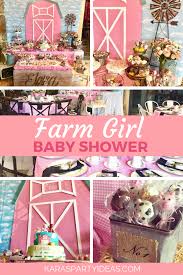 Barnyard baby shower food ideas. Kara S Party Ideas Farm Girl Baby Shower Kara S Party Ideas