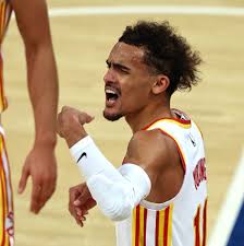 Trae young of the atlanta hawks against the new york knicks during game 2 of the eastern conference quarterfinals at madison square garden on may 26, 2021. Ugly N B A Fan Behavior Is Back With Popcorn Toss And Spitting Incident The New York Times