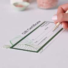 How to make a gift card for my business. Gift Certificates Create Custom Gift Cards Vistaprint