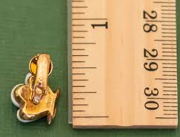 Vintage White Butterflies Clip