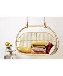 Bianca 2 Seater Rattan Cane Swing Hanging Chair Swinging Chair Hanging Swing Chair