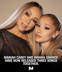 I know Mariah and Ariana collabed once! But now with the goddess Barbra  Streisand?! I dont know what to say 😭✨  https://www.facebook.com/share/p/1AXmPftQC5/?mibextid=wwXIfr