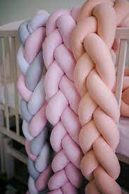Braided Crib Bumper Beige Knot Cushion Knot Pillow Crib Etsy Diy Baby Stuff Knot Pillow Knot Cushion