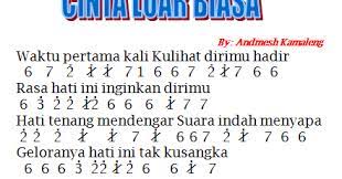 Maybe you would like to learn more about one of these? Not Angka Pianika Lagu Cinta Luar Biasa Andmesh Kamaleng Lagu Cinta Lagu Pianika