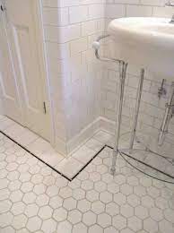 A bathroom of 1923 probably looked very similar to a bathroom of 1907: Tile For The Bathroom Classic Bathroom Tile Vintage Bathroom Tile Classic Bathroom