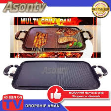 Masih bingung harus memilih alat panggang seperti apa yang sehat untuk anda dan keluarga? Jual Multi Grill Pan Original Alat Panggang Serbaguna Sate Ayam Ikan Bakar Jakarta Utara Oranyemstore Tokopedia