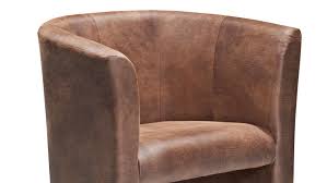 Cocktailsessel oswald leder braun von van roon living. Sessel Pepik Cocktailsessel Loungesessel Clubsessel In Vintage Braun