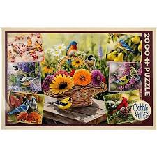 Cobble hill puzzle co started in 2005 and has found continued success in the growth of its employees, fans, and puzzle image offerings. Cobblehill Puzzles 2000 Piece Jigsaw Puzzle Rosemary S Birds Cbl50712 Toys Games Puzzle Games