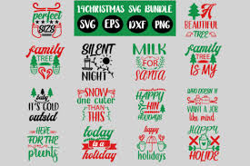 Download 14 Christmas Quotes Bundle Graphic By Creative Store Net Creative Fabrica SVG Cut Files