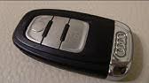 How To Change Audi Key Battery Youtube
