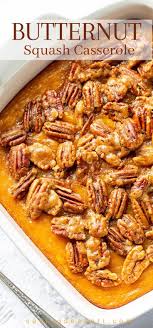 Butternut Squash Casserole Recipe Butternut Squash Casserole Thanksgiving Side Dishes Healthy Thanksgiving Side Dishes Crockpot