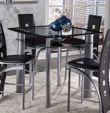 When choosing dining chairs, overall chair height matters less than chair seat height. Homelegance Sona Square Counter Height Dining Set 5532 36 Din Set At Homelement Com