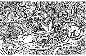 Coloring pages for children aid them in drawing photos of animals, animations, alphabets, leaves, numbers, etc, which provides them a better understanding of living and nonliving things. Psychedelic Coloring Page Bmo Show