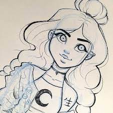 Free step by step easy drawing lessons, you can learn from our online video tutorials and draw your favorite characters in minutes. How To Draw A Girl Easy Girl Drawing Sketches 40 Harunmudak