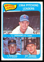 1965 Topps Opc O Pee Chee 10 Juan Marichal Jackson Sadecki Ex Nm 1964 Leaders Baseball Cards Old Baseball Cards Baseball Card Values