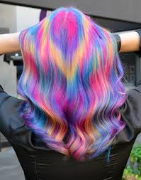 This Hair Dye Is Magic Hair Styles Tie Dye Hair Light Purple Hair