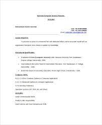 Maybe you would like to learn more about one of these? Computer Science Resume Example 9 Free Word Pdf Documents Download Free Premium Templates