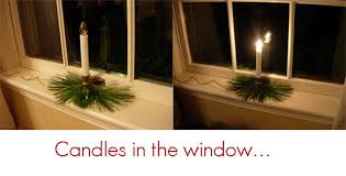 Holiday Candleglow In The Windows In My Own Style