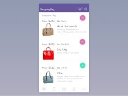 Shopping Bag Ios App Store Concept Ios App App Shopping Bag