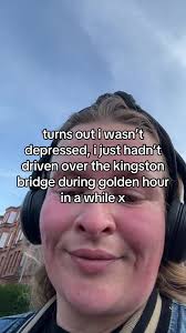 Golden Hour Drive over Kingston Bridge in Glasgow