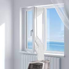 Honeywell mn10ces is a simple and average portable air conditioner for a. Hoomee 300cm Window Seal For Portable Air Conditioner And Tumble Dryer Works With Every Mobile Air Conditioning Unit Easy To Install Air Exchange Guards With Zip And Hook Tape Amazon Co Uk Kitchen
