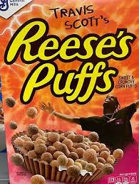 Verkaufe hier travis scott cactus jack white tees. Travis Scott Reese S Puffs Cereal 11 5 Oz Box Empty Box Cactus Jack Rapper Junk Food Snacks Reese S Puffs Puffs Cereal