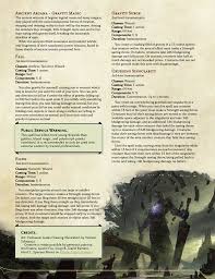 5e Spells Toy With Gravity With These Fragments Of Ancient Arcana Use At Your Own Risk Kibblestasty Accepts No Liability For Wizards Flinging Themselves Into The Sky And Getting Splattered Unearthedarcana