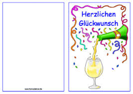 Große und kleine herz vorlagen basteldinge. Geburtstagskarte Champagner Pdf Vorlage Zum Ausdrucken