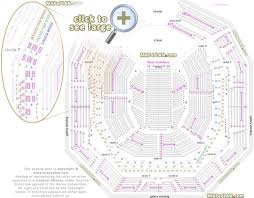 seat row numbers arena stalls circle loggia grand second