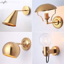 Nordic Post Modern Wall Lamp Golden Glass Ball Wall Lights For Living Room Bedroom Bedside Study Aisle Hotel Modern Wall Lamp Living Room Lighting Wall Lights