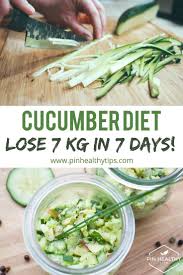 A Recently Discovered Diet Called The Cucumber Diet Promises Great Results In A Very Short Time It Only Lasts Fo Cucumber Diet Juice Diet Recipes Diet Guide