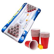Monsterzeug Beer Pong Luftmatratze Fur Den Pool Schwimmender Bierpong Tisch Beerpong Tisch Zum Aufblasen Pool Zubehor Am Luftmatratze Der Swimmingpool Pool