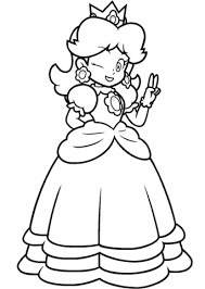 Explore 623989 free printable coloring pages for your kids and adults. Princess Daisy Coloring Pages Coloring And Drawing