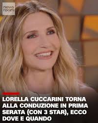 Lorella Cuccarini torna alla conduzione in prima serata (con 3 star), ecco  dove e quando ...Continua ⬇️