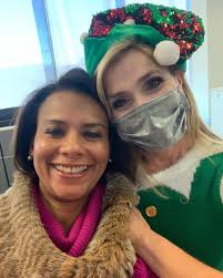 Letting my inner elf out!! I love, love the Christmas Season. This year I'm  bringing out the cheer, even more than usual. At home, we've been singing  and decorating (store bought) cookies