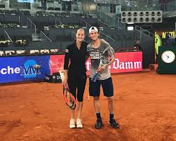 Dominic thiem was a game away from moving forward at the us open, but reigning champ rafael nadal dashed the austrian's dreams in as the match unfolded, espn's cameras showed many shots of a stressed kristina mladenovic — a french tennis star and thiem's girlfriend for just over a year. Dominic Thiem Confirms He Is Dating Kristina Mladenovic Tennis Tonic News Predictions H2h Live Scores Stats