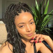 Some stylish love human hair as it gives a natural finish. How To Slay Boho Box Braids Naturallycurly Com