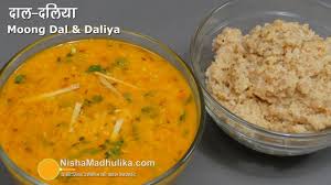 Dal Dalia Recipe म ग द ल और दल य क प रम पर क र स प Broken Wheat With Moong Dal Youtube