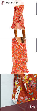 Free People Covent Garden Floral Print Ruffle Dres Clothes Design Fashion Dress Brands