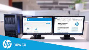 How to split screen on windows 7 & 10 : Dual Monitor Setup For Work Hp Tech Takes