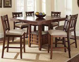 In open concept homes, look for a counter height dining room set that. Steve Silver Bolton 7 Piece Counter Height Dining Set With Storage Layjao