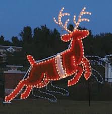 Commercial Animated Reindeer 1224 N Outdoor Christmas Decorations Reindeer Outdoor Decorations Animated Reindeer