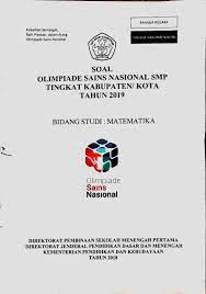 Pdf kumpulan soal matematika smp berbagai sumber. Soal Osn Matematika Smp Tingkat Kabupaten Kota Tahun 2019 Didno76 Com
